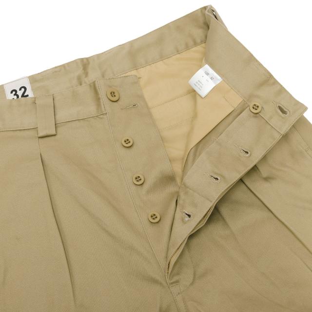 WAIPER ワイパー FRENCH ARMY M-52 WESTPOINT TAPERED CHINO TROUSERS - TWO TUCK MODEL WP1003_3