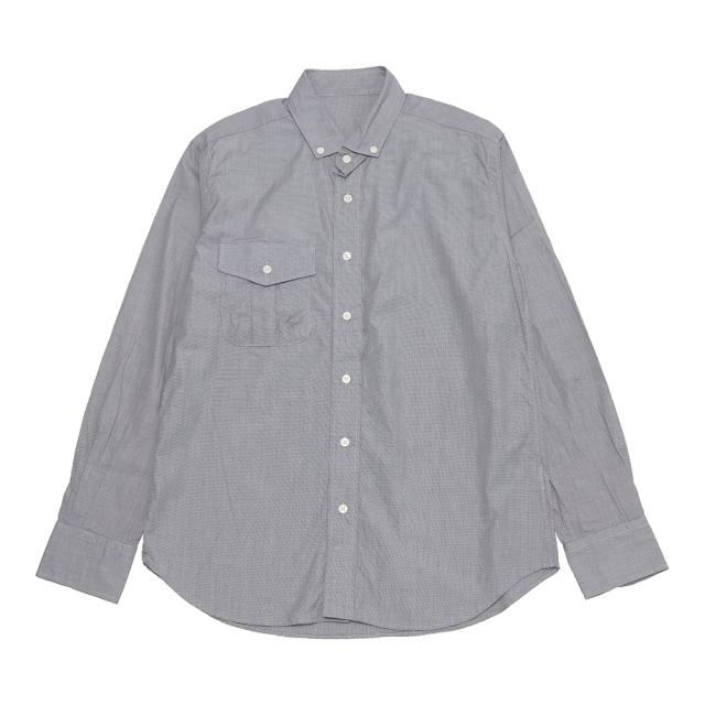Direction ディレクション MICRO HOUNDTOOTH B.D SHIRT/千鳥格子ボタンダウンシャツ_4