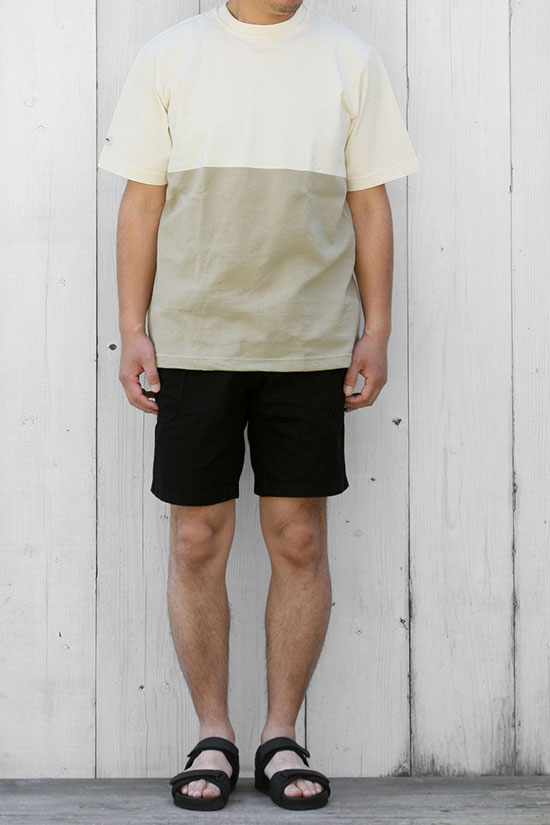 BARBARIAN バーバリアン SHORT SLEEVE BY COLOR GCNBNC/バイカラーＴシャツ/ライトウエイトジャージー_4