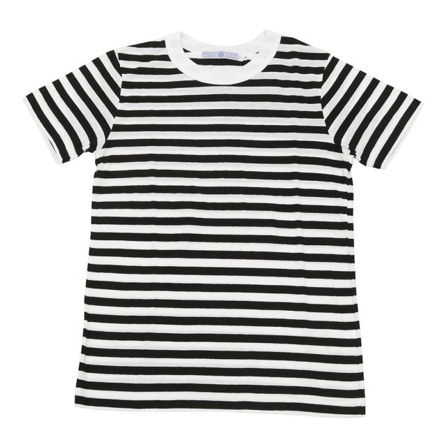 R&D.M.Co- アールアンドディーエムコー GAUZE BORDER H/T SHIRT NO.5384_4