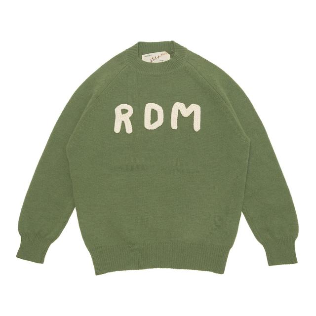 R&D.M.Co- アールアンドディーエムコー LETTERED SWEATER NO.6336