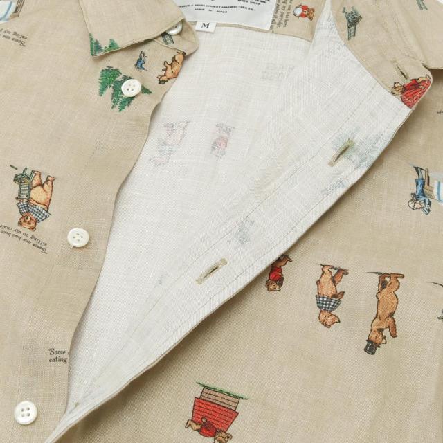R&D.M.Co- アールアンドディーエムコー BROWN BEARS SHIRT NO.7221