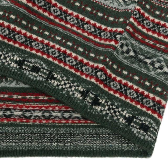 COOHEM コーヘム CRAZY FAIR ISLE KNIT P/O 13-254-008_4