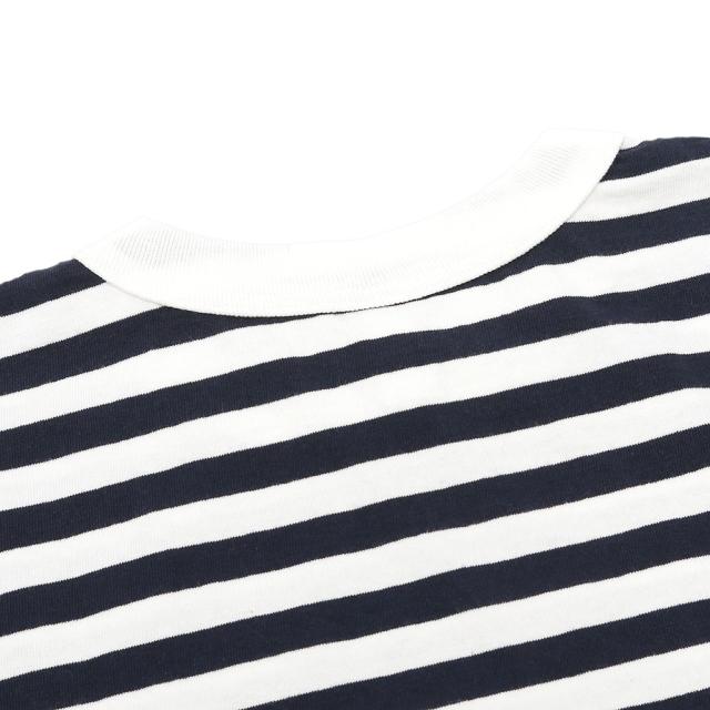 prit プリット ボーダーフレームドットプリントTシャツ P92645_5