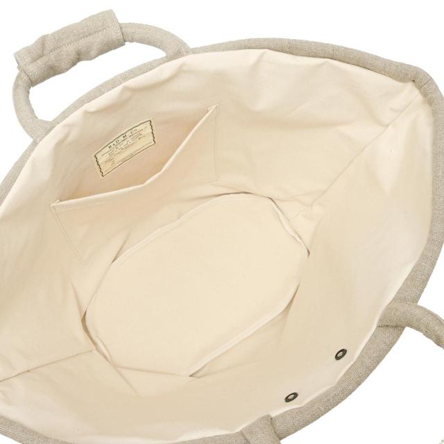 R&D.M.Co- アールアンドディーエムコー LINEN MARCHE BAG(L) NO.7682