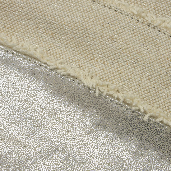 (OUTLET)MEISSI メイッシ ボーダー風バッグ 53173-2-01623/コットン×リネン