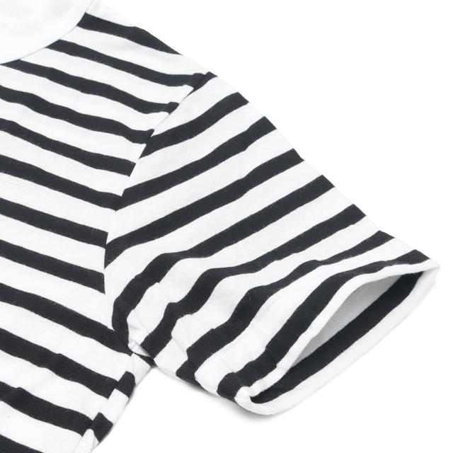 R&D.M.Co- アールアンドディーエムコー GAUZE BORDER H/T SHIRT NO.5384_6