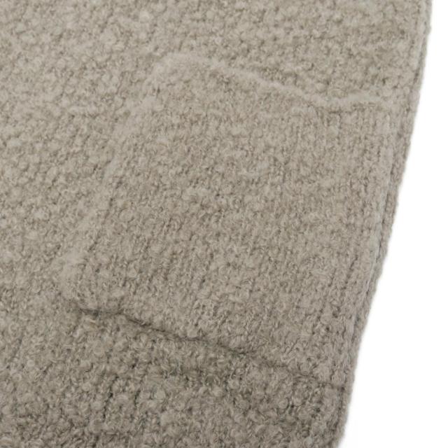 evam eva エヴァムエヴァ alpaca wool long vest E253K181_6