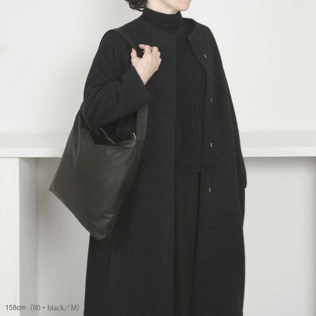 evam eva エヴァムエヴァ leather shoulder bag E243Z089_7