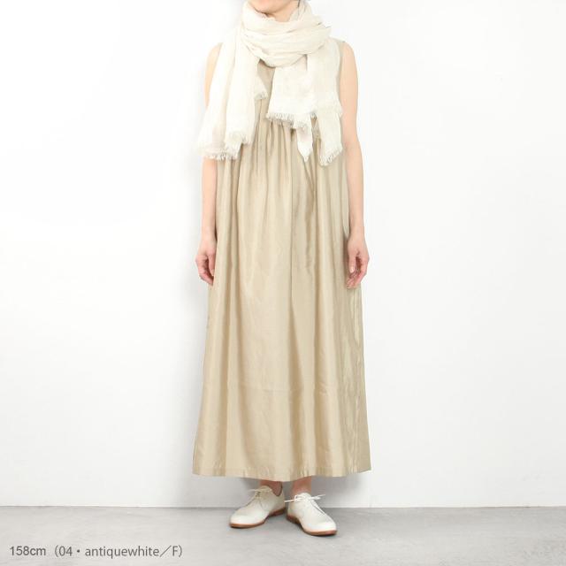 evam eva エヴァムエヴァ linen stole E251Z092