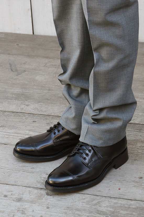 SANDERS サンダース Militaly Derby Shoe 1128B/ダービーシューズ