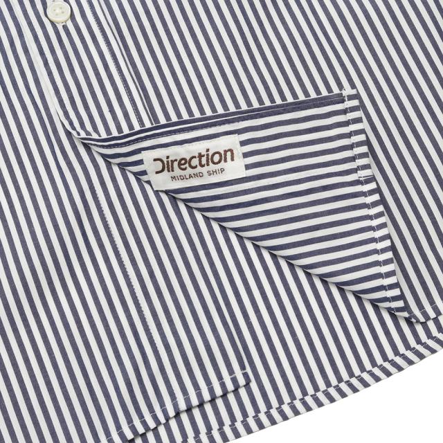 Direction ディレクション LONDON STRIPE B.D SHIRTS Bload cloth　3402014/ロンドンストライプシャツ_8