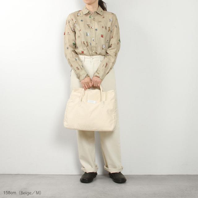 R&D.M.Co- アールアンドディーエムコー BROWN BEARS SHIRT NO.7221