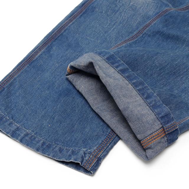 caqu サキュウ デニム antique denim リネンランチパンツ 04224(3years)_7