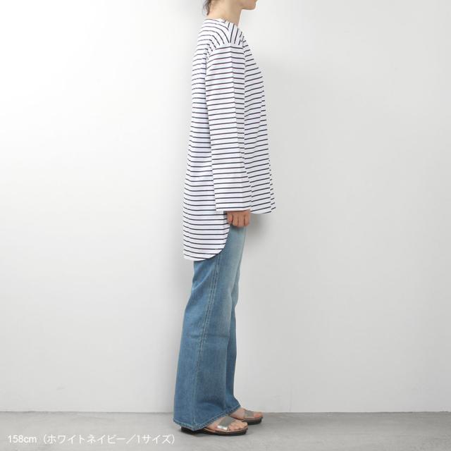 (OUTLET)assiette アシェット ロイヤルクルーポンチロングスリーブカットソー A29-23879-32_9