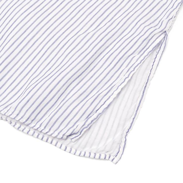 ao アオ レギュラーカラーシャツワンピース(オーガニックふんわり二重ガーゼ) 00612の通販は ao アオ レギュラーカラーシャツワンピース(オーガニックふんわり二重ガーゼ) 00612の通販は