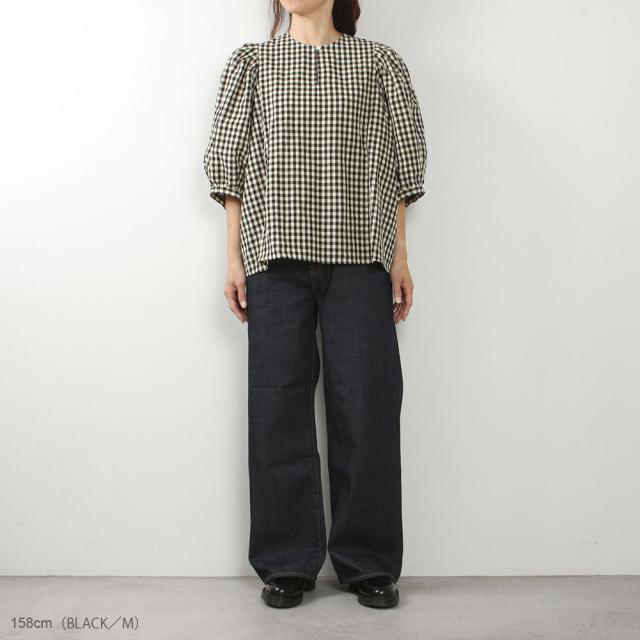 R&D.M.Co- アールアンドディーエムコー G.C.BIG BALLOON SLEEVE BLOUSE NO.7612