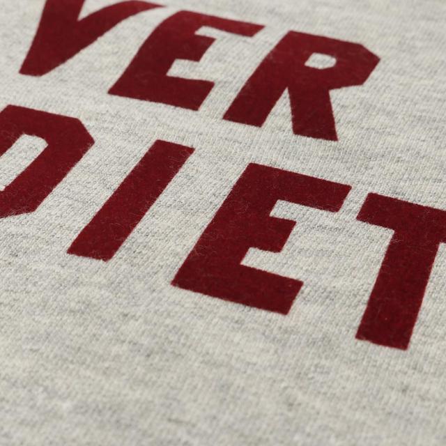 R&D.M.Co- アールアンドディーエムコー NEVER SAY DIET SWEAT SHIRT NO.7712_9