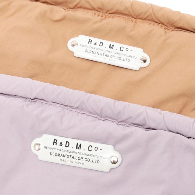 R&D.M.Co- アールアンドディーエムコー GARMENT DYE MARCHE BAG(L)ファスナー付き NO.7992_9