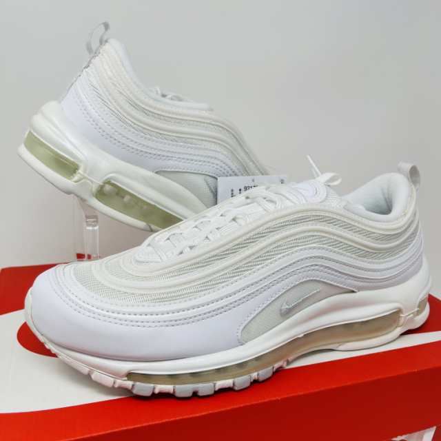 ナイキ エア マックス 97 ホワイト NIKE AIR MAX 97 WHITE/WHITE-PURE PLATINUM レディース スニーカー 921733-100