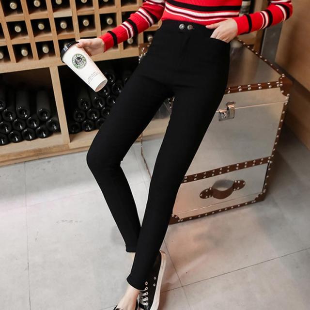 パンツ レディース 女性 スキニーパンツ ズボン ロングパンツ 裏起毛パンツ タイトパンツ 秋冬服 ボトムス ブラックパンツ カジュアル スの通販はau Pay マーケット にゃニャオ