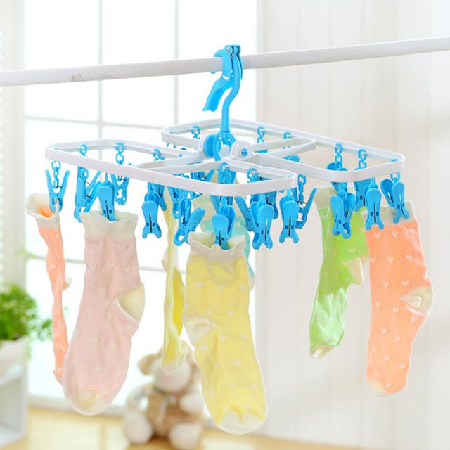 ハンガー 多機能角ハンガー ピンチ28付き 物干し 多機能 角ハンガー ベランダ物干し 収納 洗濯ハンガー 便利グッズの通販はau Pay マーケット にゃニャオ