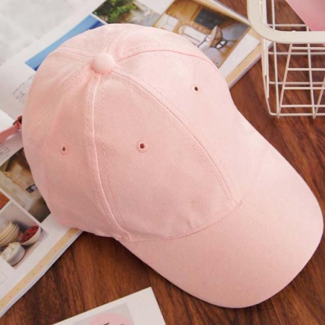 送料無料 レディース キャップ 帽子 Cap 無地 男女兼用 メンズ ベージュ ピンク カジュアル の通販はau Pay マーケット にゃニャオ