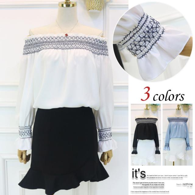 送料無料 オフショルダー レディース オフショル 肩出し トップス 長袖 カットソー シャツ Tシャツ 新作 無地 夏 夏服の通販はau Pay マーケット にゃニャオ