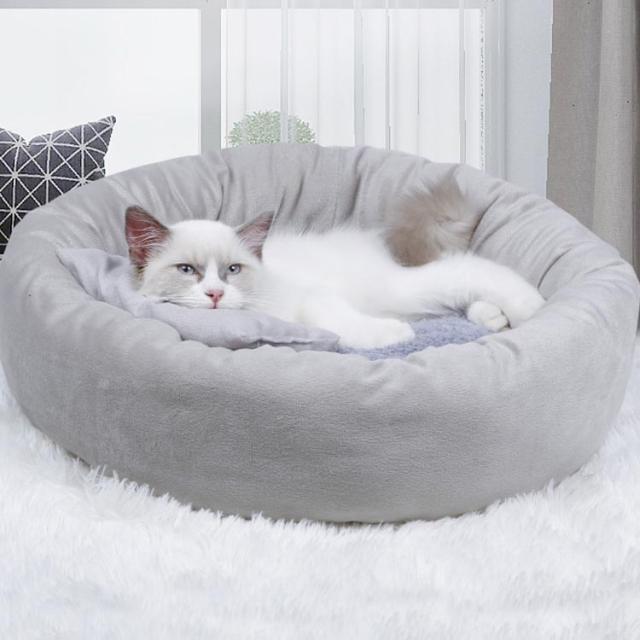 送料無料 ふわふわ ペットベッド クッション 犬猫用 猫 ベッド 丸型 ベッド 猫 ベッド ネコ かわいい 可愛い 猫用 ベッド ねこ ペの通販はau Pay マーケット にゃニャオ
