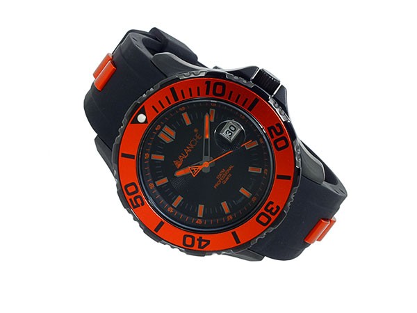 大得価100%新品アバランチ AVALANCHE 腕時計 AV-1024-BKBK ブラック×ブラック ブラック その他