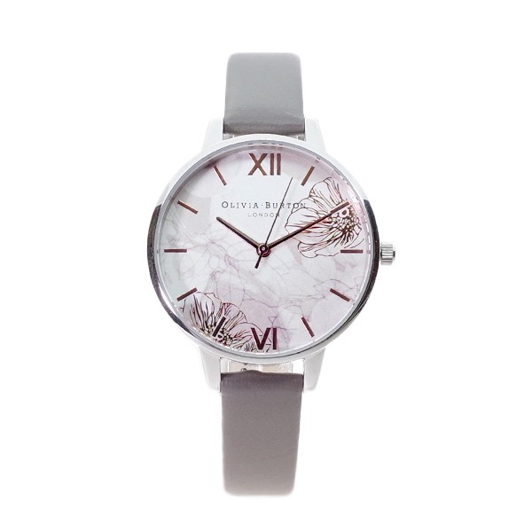 オリビアバートン OLIVIA BURTON 腕時計 レディース OB16VM32 クォーツ ホワイト グレー｜au PAY マーケット