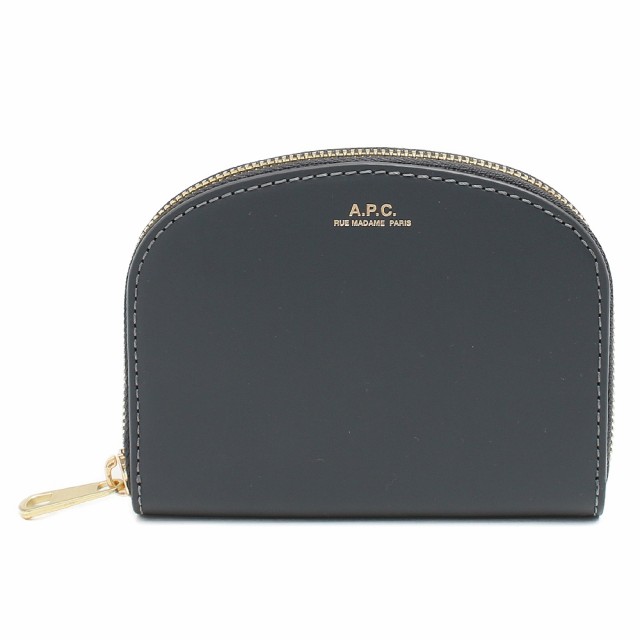 アーペーセー A.P.C. コインケース 小銭入れ レディース F63219-PXAWV-LAW ハーフムーン HALF MOON グレーの通販は