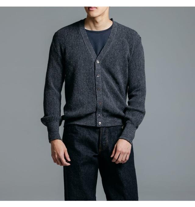 LEMMERMAYER レマメイヤー アルパカ ストライプ ニット セーター MY