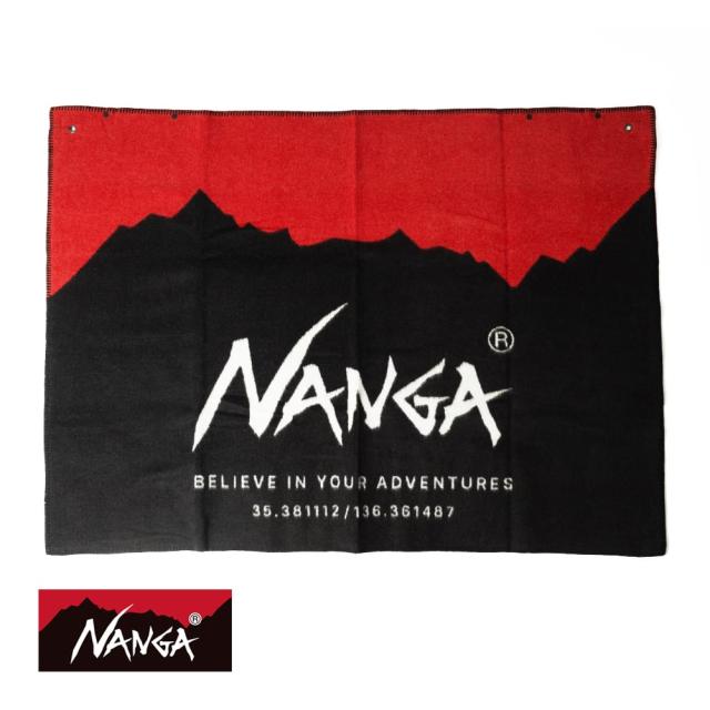 NANGA(ナンガ)/FLAME RESISTANT LOGO BLANKET(フレーム レジスタント ロゴ ブランケット) タキビ キャンプ 防炎の通販は