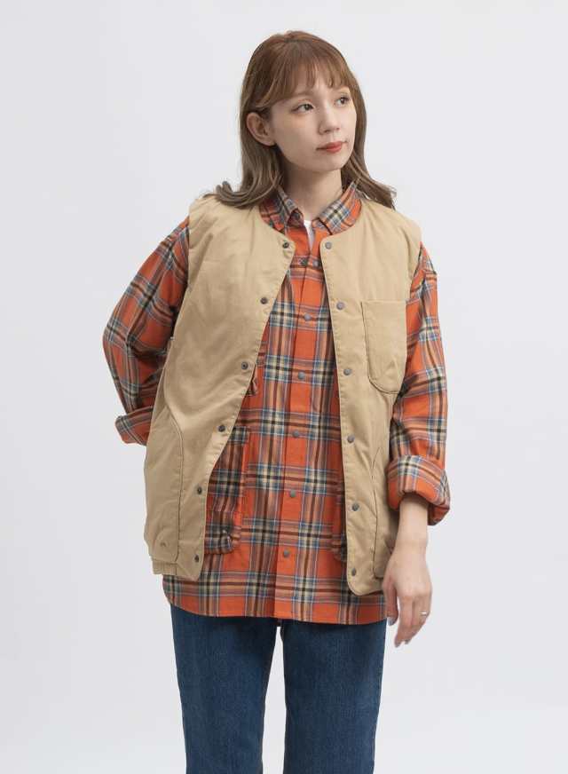 NANGA(ナンガ)FADE PLAID CAMP SHIRT(フェード プレイド キャンプ