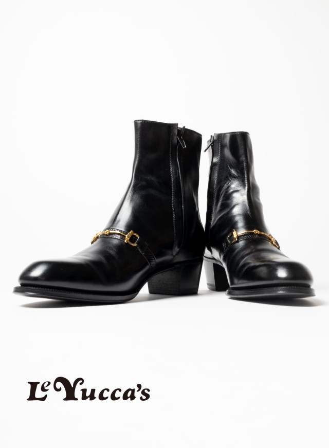 Le Yuccas(レユッカス) Bowie zip boots(ボウイ ジップ ブーツ