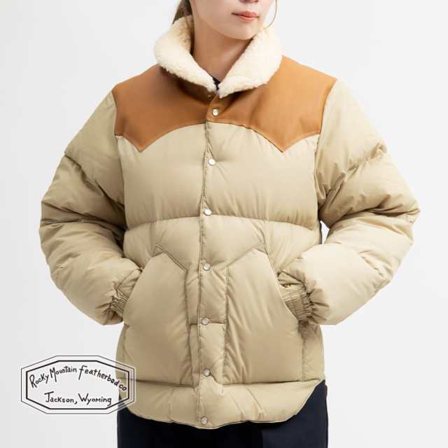 Rocky Mountain Featherbed(ロッキーマウンテン フェザーベッド)/CHRISTY JACKET(クリスティ ジャケット)/ダウンジャケット 700FP ホワイ