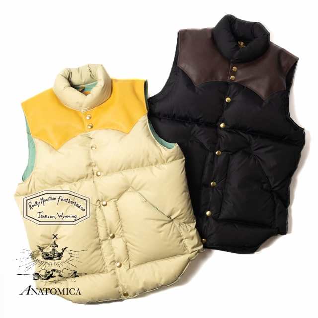 ANATOMICA(アナトミカ)/DOWN VEST for ANATOMICA(ダウン ベスト アナトミカ)/Rocky Mountain  Featherbed ロッキー マウンテン フェザーベッド 別注 ダウンベスト メンズ レディース ユニセックス 日本製  530-582-37の通販はau PAY マーケット - MOONLOID au PAY ...