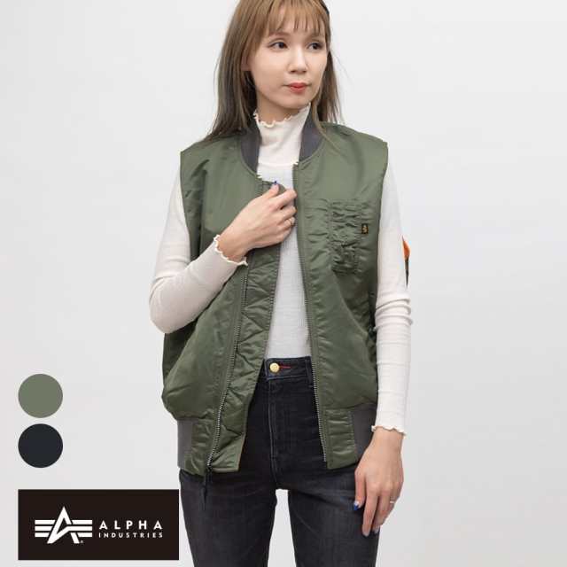 ALPHA INDUSTRIES アルファ インダストリーズ MA-1ベスト MA-1 ベスト