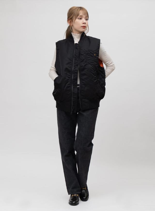 ALPHA(アルファ)MA-1 DOWN VEST(MA-1 ダウン ベスト)ダウンベスト