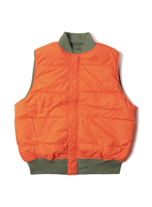ALPHA(アルファ)MA-1 DOWN VEST(MA-1 ダウン ベスト)ダウンベスト