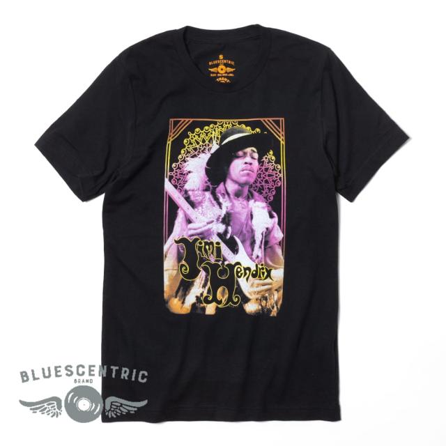 BLUESCENTRIC(ブルースセントリック)JIMI HENDRIX GOLD DUST（ジミ・ヘンドリックス ゴールドダスト） Tシャツ バンドT 半袖 ライブグッズ フェス ユニセックスの通販は