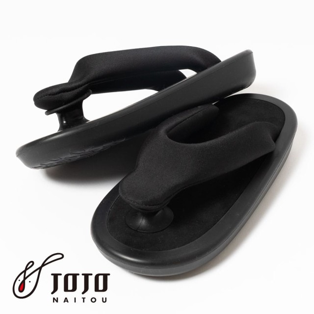 JOJO Naitou ジョジョ ない藤 サンダル オールブラック 草履 ビーサン メンズ レディース CLASSICS 定番 BEACH SANDALの通販は 35,200円