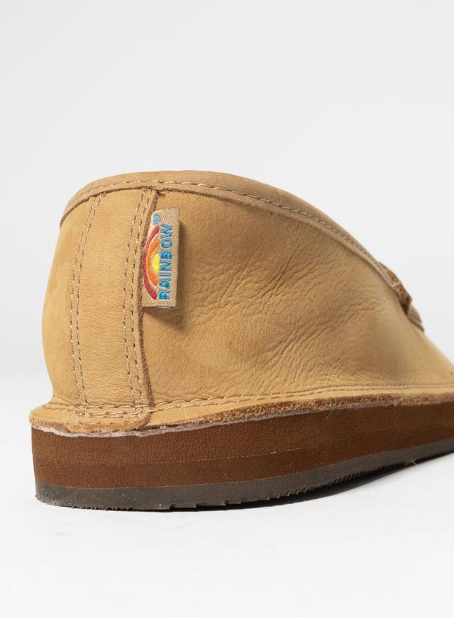 Rainbow Sandals（レインボーサンダル）COMFORT CLASSIC FLEECE LINE（コンフォートクラシック フリースライン）スリッポン レザーシューズ フリース素材 オールシーズン着用可能