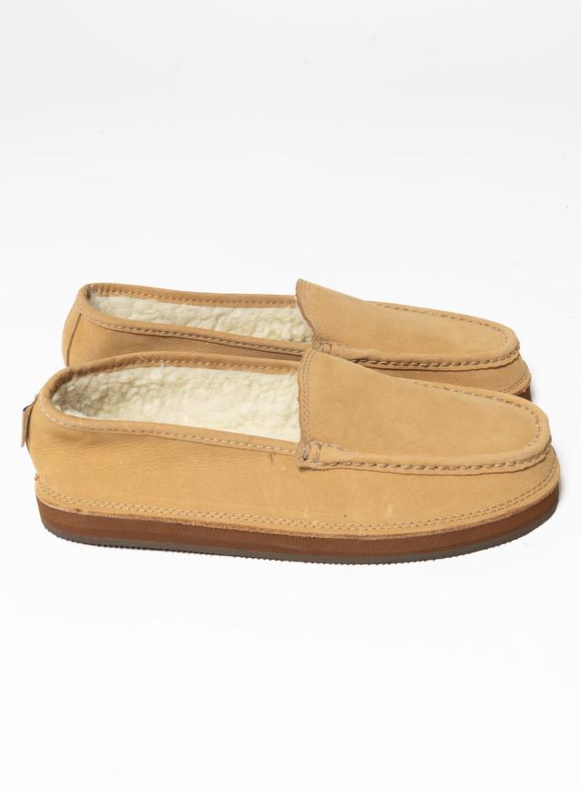 Rainbow Sandals（レインボーサンダル）COMFORT CLASSIC FLEECE LINE（コンフォートクラシック フリースライン）スリッポン レザーシューズ フリース素材 オールシーズン着用可能