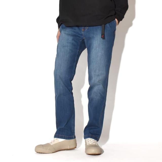 グラミチ ストレッチ デニム NN-パンツ クロップド GRAMICCI STRETCH DENIM NN-PANT CROPPED NNパンツ ナローパンツ クライミングパンツ ロングパンツ ジャストカット メンズ 交換送料無料 定番アイテム 大きいサイズの通販は