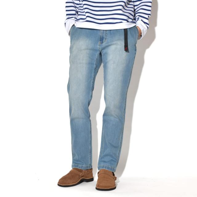 グラミチ ストレッチ デニム NN-パンツ クロップド GRAMICCI STRETCH DENIM NN-PANT CROPPED NNパンツ ナローパンツ クライミングパンツ ロングパンツ ジャストカット メンズ 交換送料無料 定番アイテム 大きいサイズの通販は