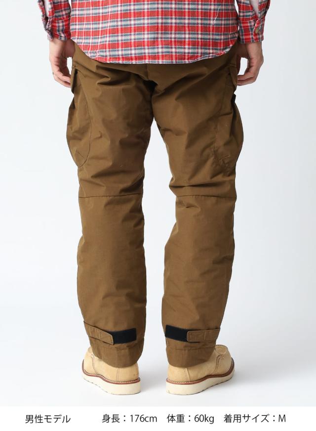 NANGA（ナンガ）HINOC DOWN PANTS（ヒノックダウンパンツ） 770FP UDD