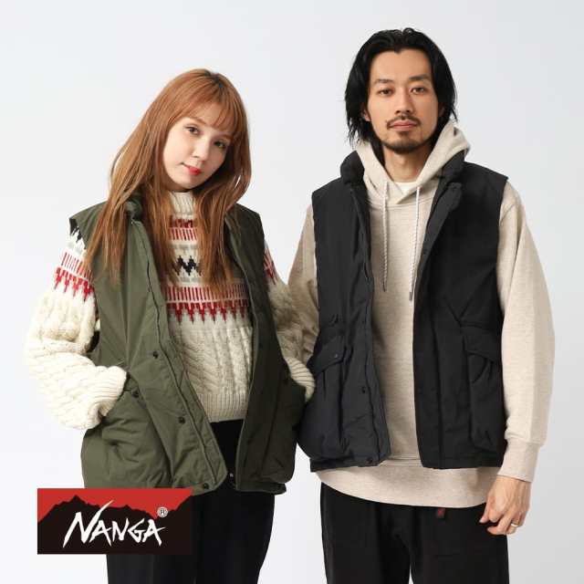 NANGA（ナンガ） 別注 HINOC ヒノック スタンドダウンベスト