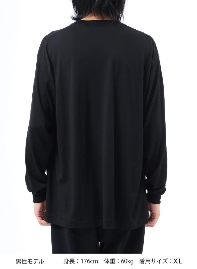 Ameriyas（アメリヤス）メリノウール100% 長袖Tシャツ アンダーウェア